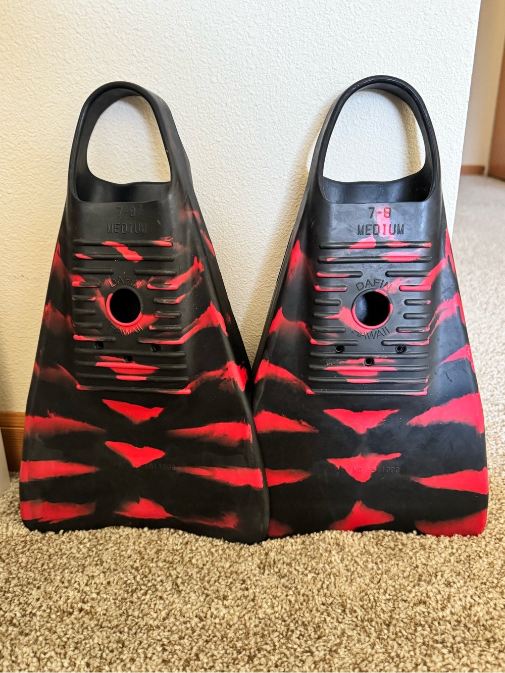 Da Fin Pro Model Fins Size 7-8 - Picture 2 of 3